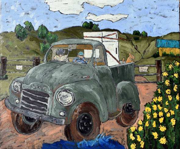 Grandpa, let me drive - 2